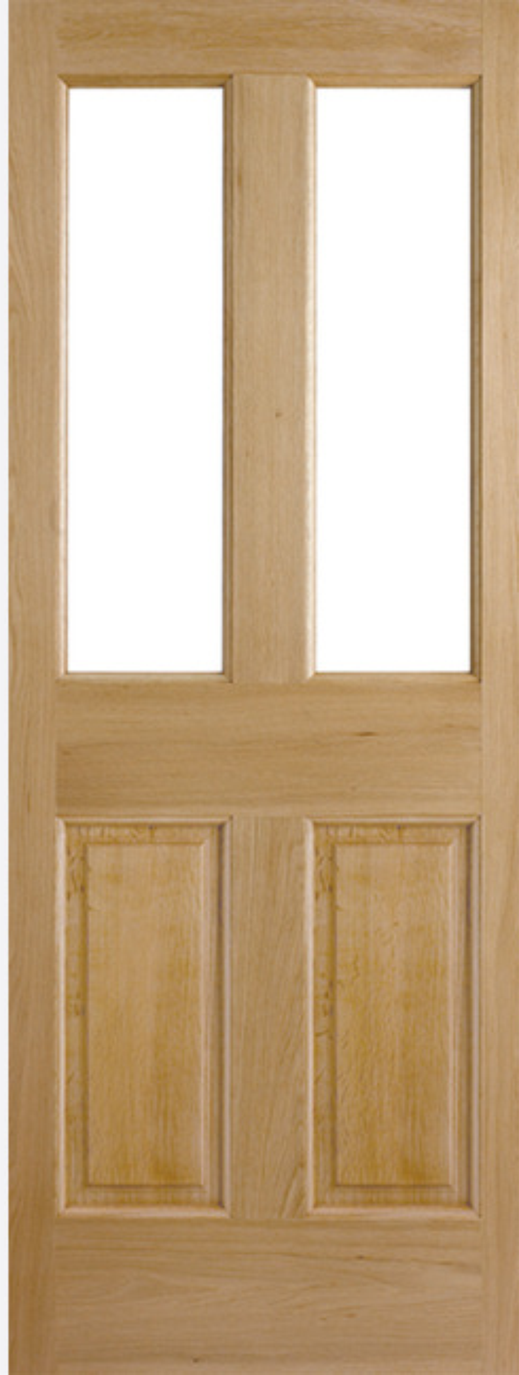 Oak malton unglazed door lpd