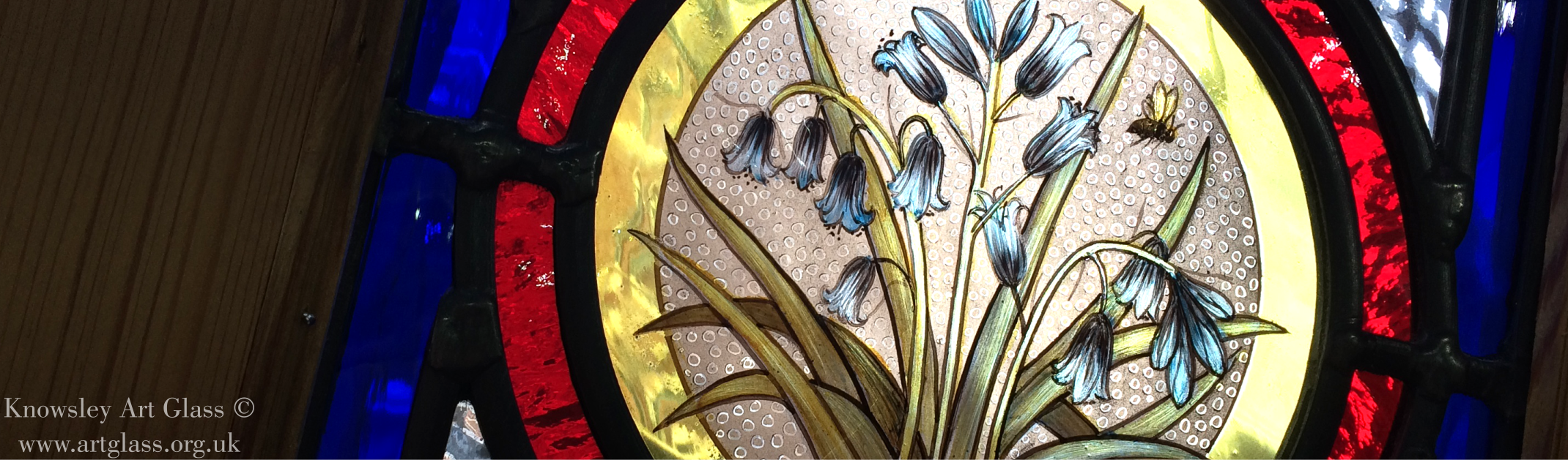 Heritage window restoration using traditional glass roundels