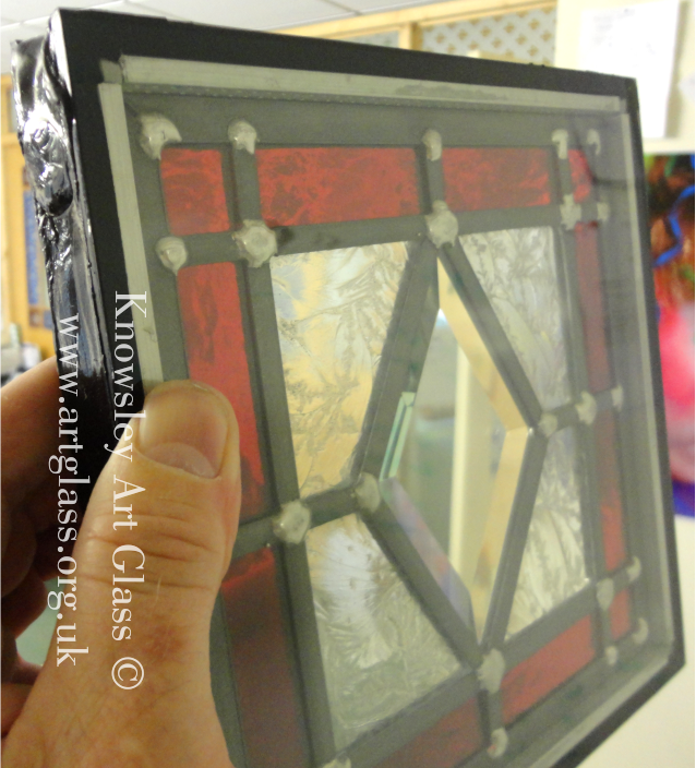 encapsulated stained glass