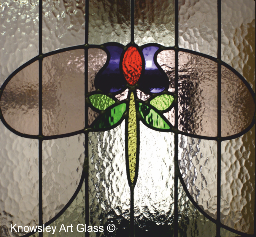 art nouveau glass