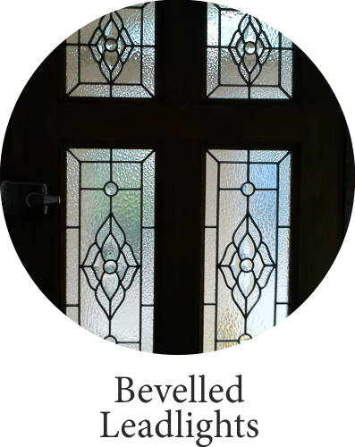 bevelled leadlights