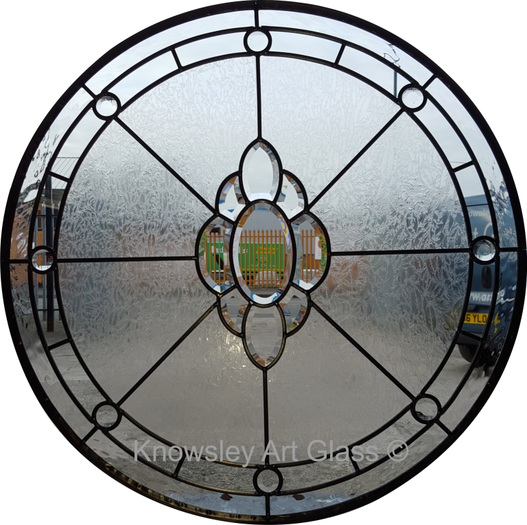 bevelled stained glass