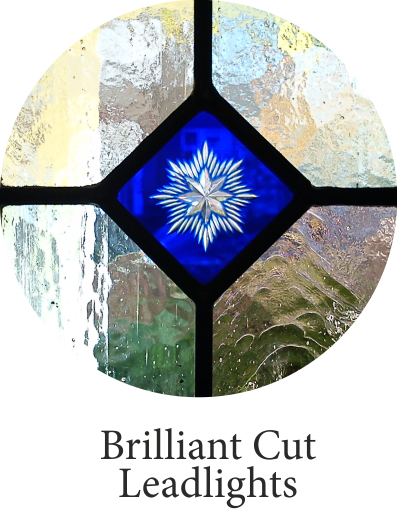 brilliant cut leadlight