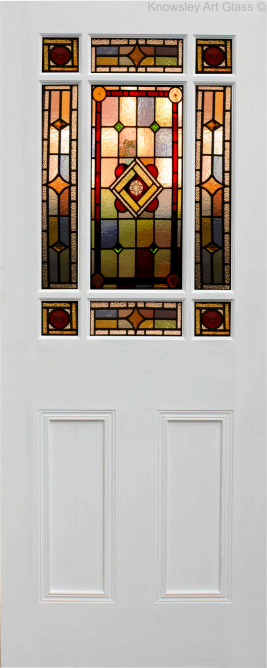 downham door leadlight