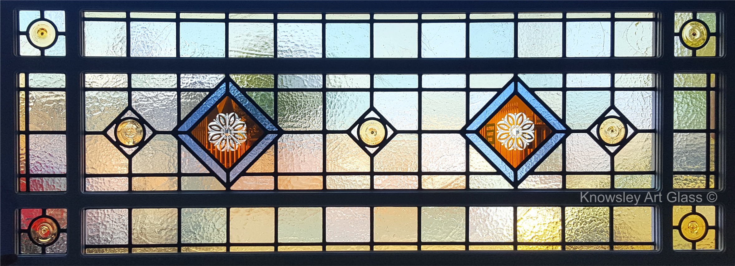 brilliant cut glass window