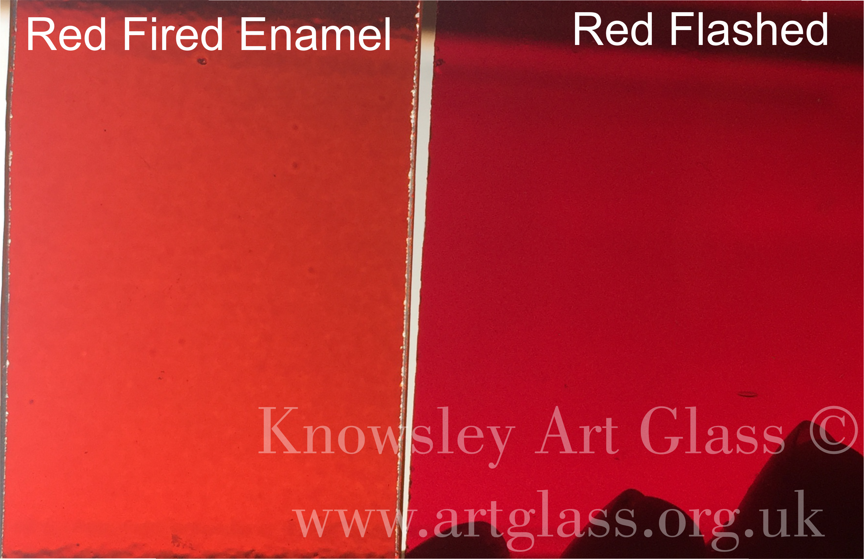 red glass