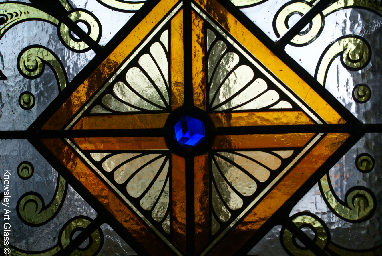 stained glass window panels