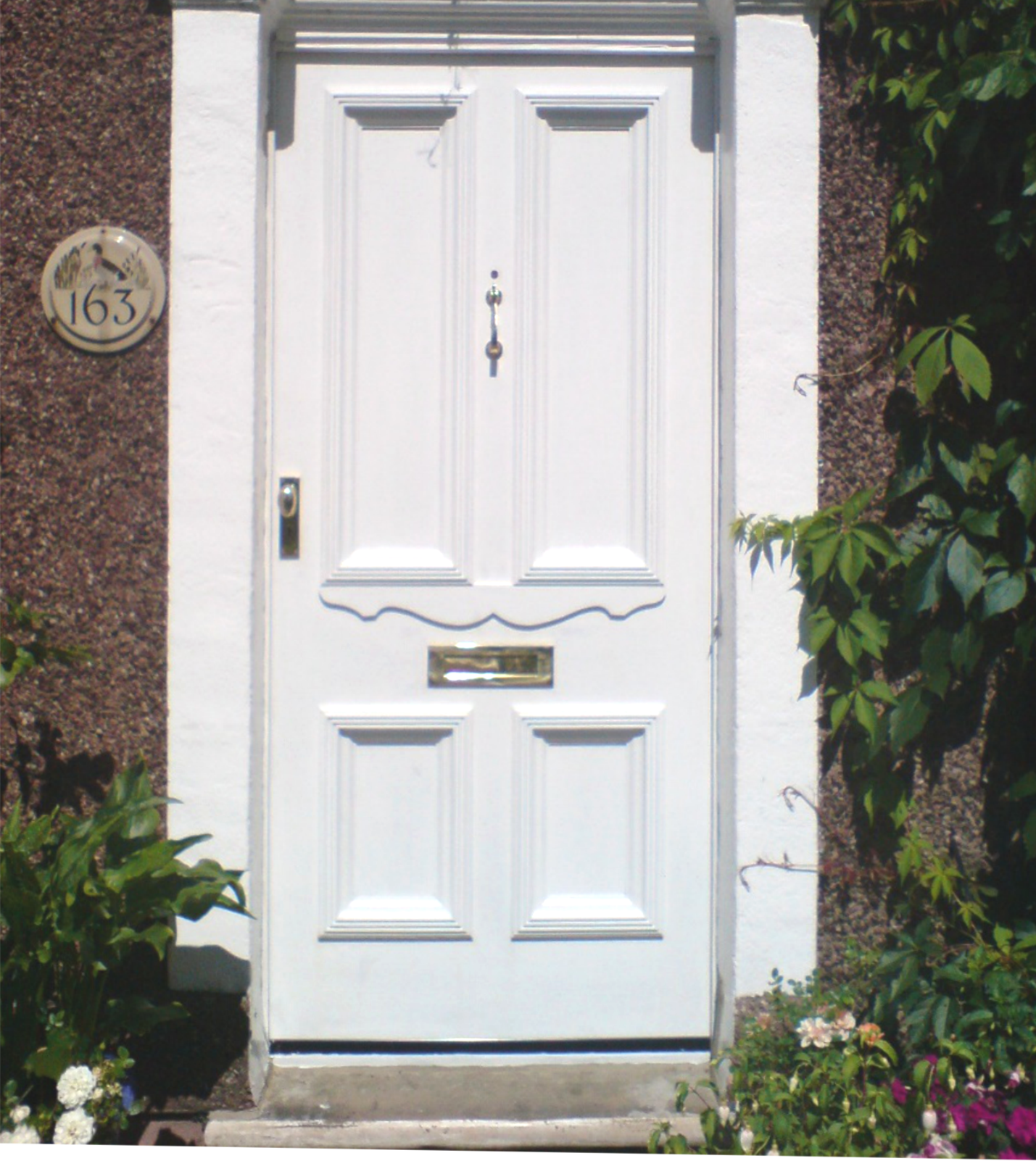 victorian wooden door