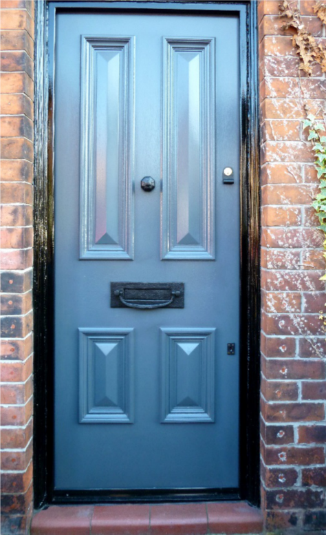 wooden front door victorian edwardian
